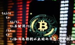 table  tr    th/th    th关键词/th  /tr  tr    td如何选择